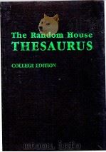 The Random House THESAURUS（ PDF版）