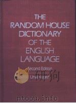 THE RANDOM HOUSE DICTIONARY OF THE ENGLISH LANGUAGE（ PDF版）
