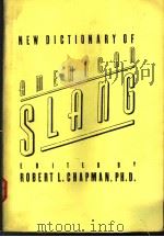 NEW DICTIONARY OF AMERICAN SLANG（ PDF版）