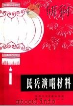 民兵演唱材料 1980 PDF电子版封面 10094·302 陕西省军区政治部编
