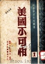 美国不可怕 1938 PDF电子版封面 欧琴·丹尼斯著