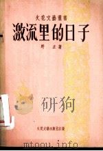激流里的日子 1957 PDF电子版封面 野庄著
