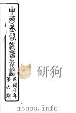 中华基督教会年鉴  第6期（1921 PDF版）