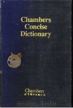 Chambers Concise Dictionary PDF电子版封面