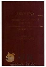 BREWERS DICTIONARY OF PHRASE AND FABLE（ PDF版）