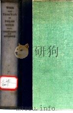 WORDS AND THEIR WAYS IN ENGLISH SPEECH（ PDF版）