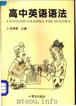高中英语语法 1995 PDF电子版封面 7543611473 孙明恩主编