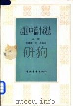 法国中篇小说选（1985 PDF版）