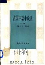 法国中篇小说选 下 1985 PDF电子版封面 10009·864 郭麟阁文石编选