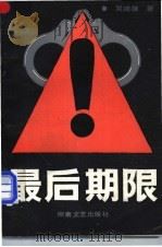 最后期限 1991 PDF电子版封面 7540408013 吴建雄著