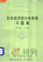 社会经济统计学原理习题解 1987 PDF电子版封面 4450·013 叶淑云主编