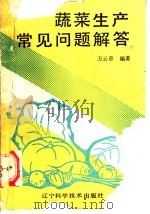 蔬菜生产常见问题解答 1990 PDF电子版封面 7538108548 万云章编著