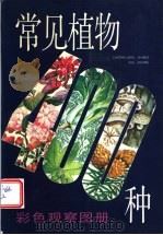 常见植物400种 彩色观察图册 1990 PDF电子版封面 7532016625 欧善华,高瑾南编