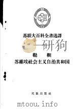 鞑靼苏维埃社会主义自治共和国 1958 PDF电子版封面 3049·41 (苏)伏罗比耶夫(Н.И.Воробьев)等著;施肇震,栾