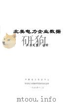 北美电力企业数据  水力发电厂分册（1999 PDF版）