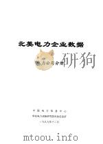 北美电力企业数据  电力公司分册（1999 PDF版）