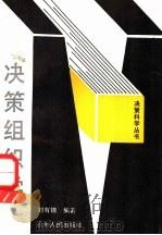 决策组织学 1989 PDF电子版封面 722100692X 刘有锦编著
