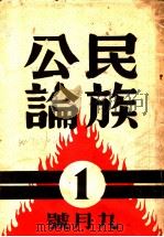 民族公论 1938 PDF电子版封面 民族公论社编