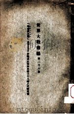 世界大战丛编  第28册     PDF电子版封面     