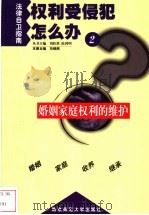 婚姻家庭权力的维护 1999 PDF电子版封面 7810473670 马晓燕主编