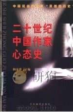 二十世纪中国作家心态史 中国现当代作家“灵魂的历史” 1998 PDF电子版封面 7801092929 杨守森主编