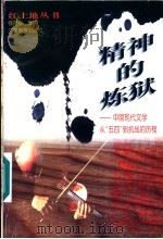 精神的炼狱 中国现代文学从“五四”到抗战的历程 1996 PDF电子版封面 7543524848 钱理群著