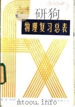 物理复习总表 1986 PDF电子版封面 13119·1282 施纯,沙兴信编