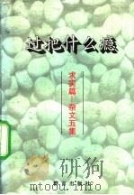 过把什么瘾   1995  PDF电子版封面  7800801586  中国青年报评论部编 