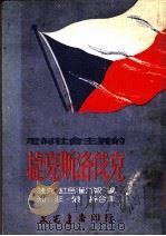 走向社会主义的捷克斯洛伐克 1951 PDF电子版封面 (捷克)红色权力报编;知非,怀梓译