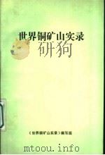 世界铜矿山实录（1990 PDF版）