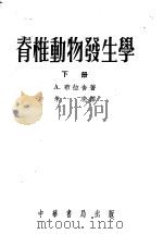 脊椎动物发生学 下 1953 PDF电子版封面 A.布拉舍著;朱洗译