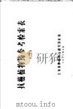 抗癌植物药参考检索表  2（1971 PDF版）
