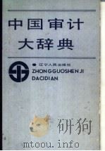 中国审计大辞典 1990 PDF电子版封面 7205012945 张鸿杰,贾丛民主编