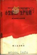 小型造纸厂生产经验（1960 PDF版）