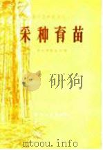 采种育苗 1958 PDF电子版封面 T16115·132 贵州省林业厅编