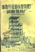 遍地开花的小型氮肥厂 碳酸氢铵厂 1958 PDF电子版封面 16051·188 安徽省科学技术普及协会编