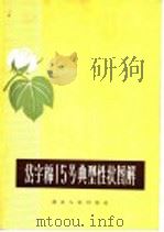 岱字棉15号典型性状图解 1965 PDF电子版封面 T16106·255 湖北省农业厅,湖北省农业科学研究所编绘