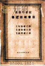 最近出版书目（1947 PDF版）