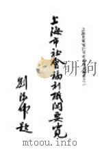 上海市社会福利机关要览 1948 PDF电子版封面 上海儿童福利促进会研究调查组编