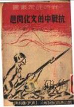 抗战中的文化问题 1938 PDF电子版封面 吴大琨著