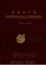 中国共产党山东省枣庄市台儿庄区组织史资料 1934-1987 1989 PDF电子版封面 中共枣庄市台儿庄委组织部,中共枣庄市台儿庄区委党史资料征集委