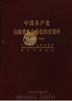 中国共产党山东省鱼台县组织史资料 1937-1987 1990 PDF电子版封面 7800233081 中共鱼台县委组织部等编