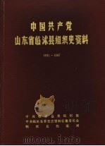 中国共产党山东省临沭县组织史资料 1931-1987 1989 PDF电子版封面 中共临沭县委组织部,中共临沭县委党史资料征集委员会,临沭县档