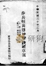 步兵轻兵器射击教范草案（1941 PDF版）