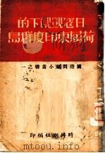 日寇凯觎下的荷属东印度群岛（1930 PDF版）