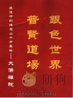 银色世界普贤道场  恢复中的峨眉山十方丛林：大佛禅院     PDF电子版封面     