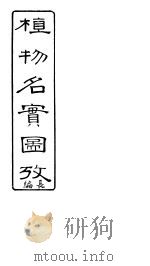 植物名实图考长编  第七卷（ PDF版）