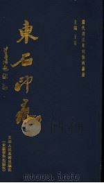 东石印痕 1999 PDF电子版封面 7530511076 王雷主编