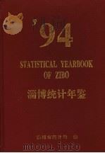 淄博统计年鉴 1994 1995 PDF电子版封面 张俊岭主编;淄博市统计局编