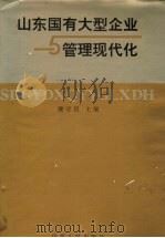 山东国有大型企业与管理现代化 1994 PDF电子版封面 720901649X 廉守昌主编